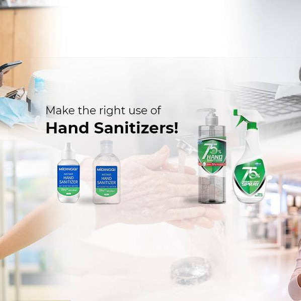 hand sanitizers