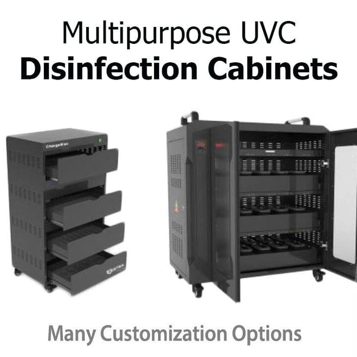 Disinfection charging cabinets