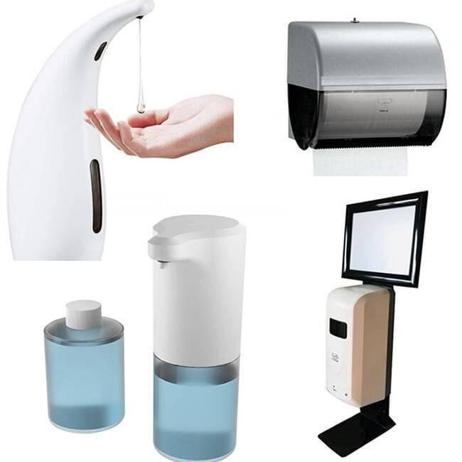 Wide range of dispensers and washers that fit your hand disinfection needs in the workplace or any establishment.