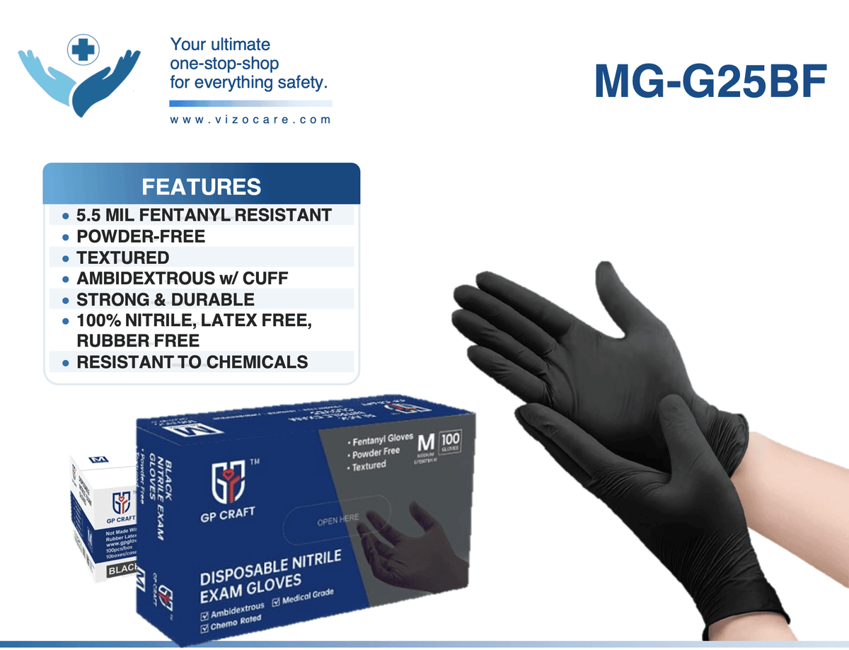 Black Small hotsell Nitrile Gloves 5 Mill 1000PCs