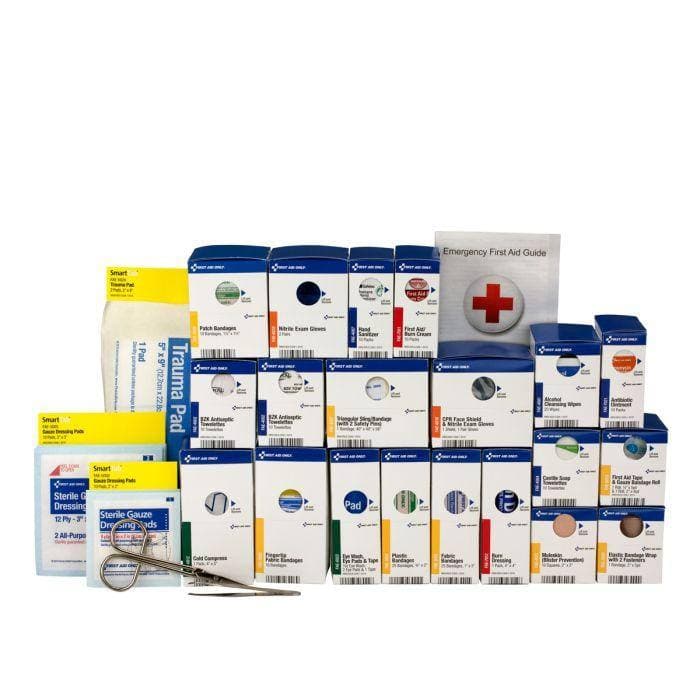 First Aid Only SmartCompliance First Aid Refill Kit, 202 Pieces, 50 People (VZ-800259) - VizoCare