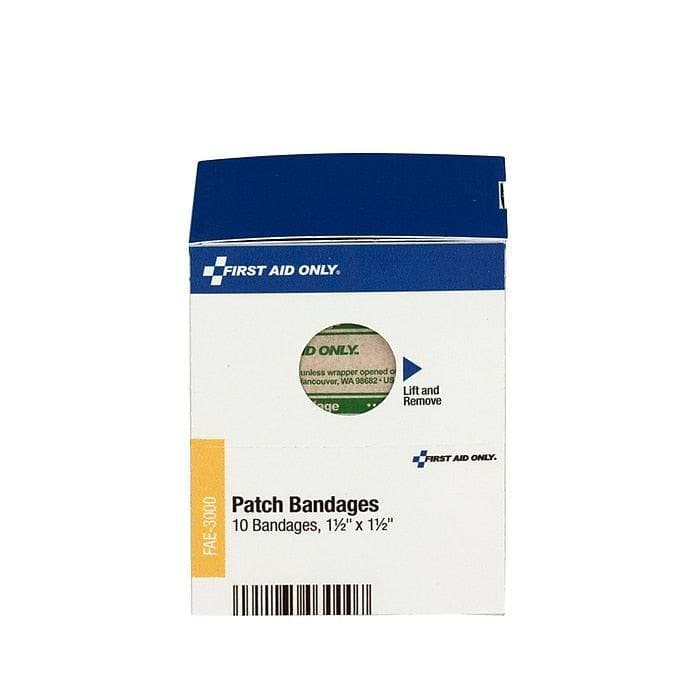 Smart Compliance 1.5" x 1.5" Plastic Bandages, 10/Box (VZ-800250) - VizoCare