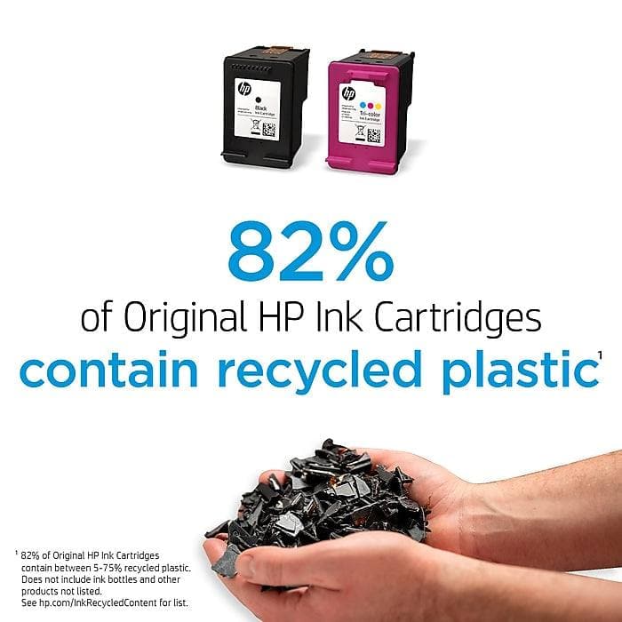 HP 63XL Tri-Color High Yield Ink Cartridge, print up to 300 pages (VZ1611537) - VizoCare