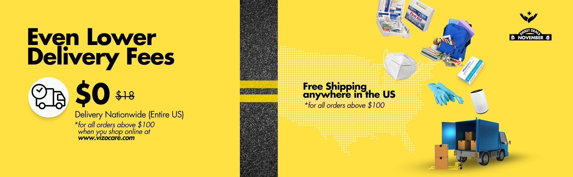 free shipping anywhere in the us slider