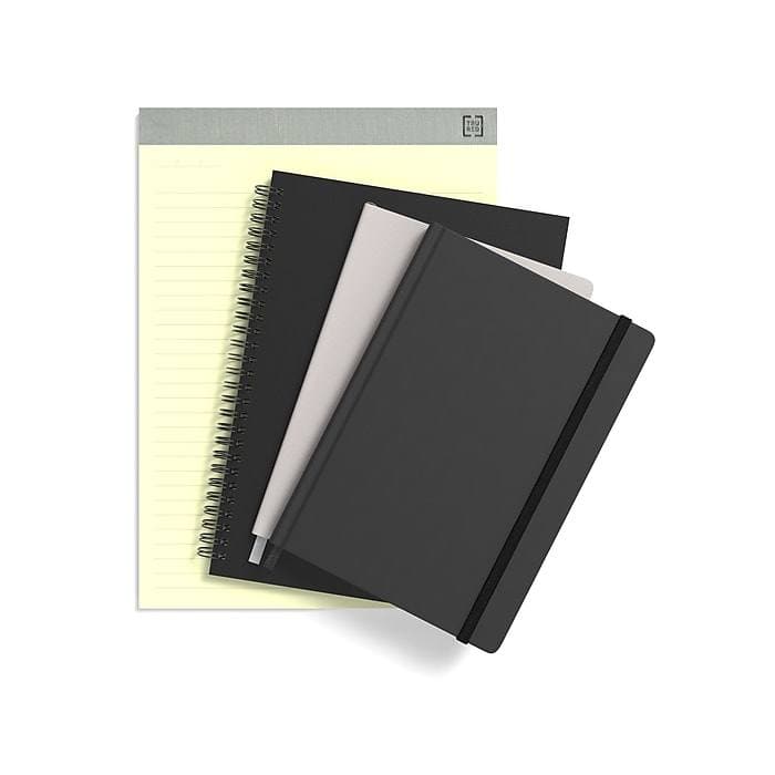 TRU REDTM Medium Flexible Cover Ruled Journal, Black (VZ24377298) - VizoCare