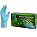 AMMEX X3 Blue Nitrile Industrial Gloves, 3 mil, X-Large, 100/Box (X348100BX)