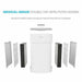 Zogics NSpire Pro Premium H13 HEPA Air Filtration System is sized to treat the air in rooms up to 1000 square feet, providing cleaner, fresher air wherever it’s used - and does not produce any harmful ozone. 